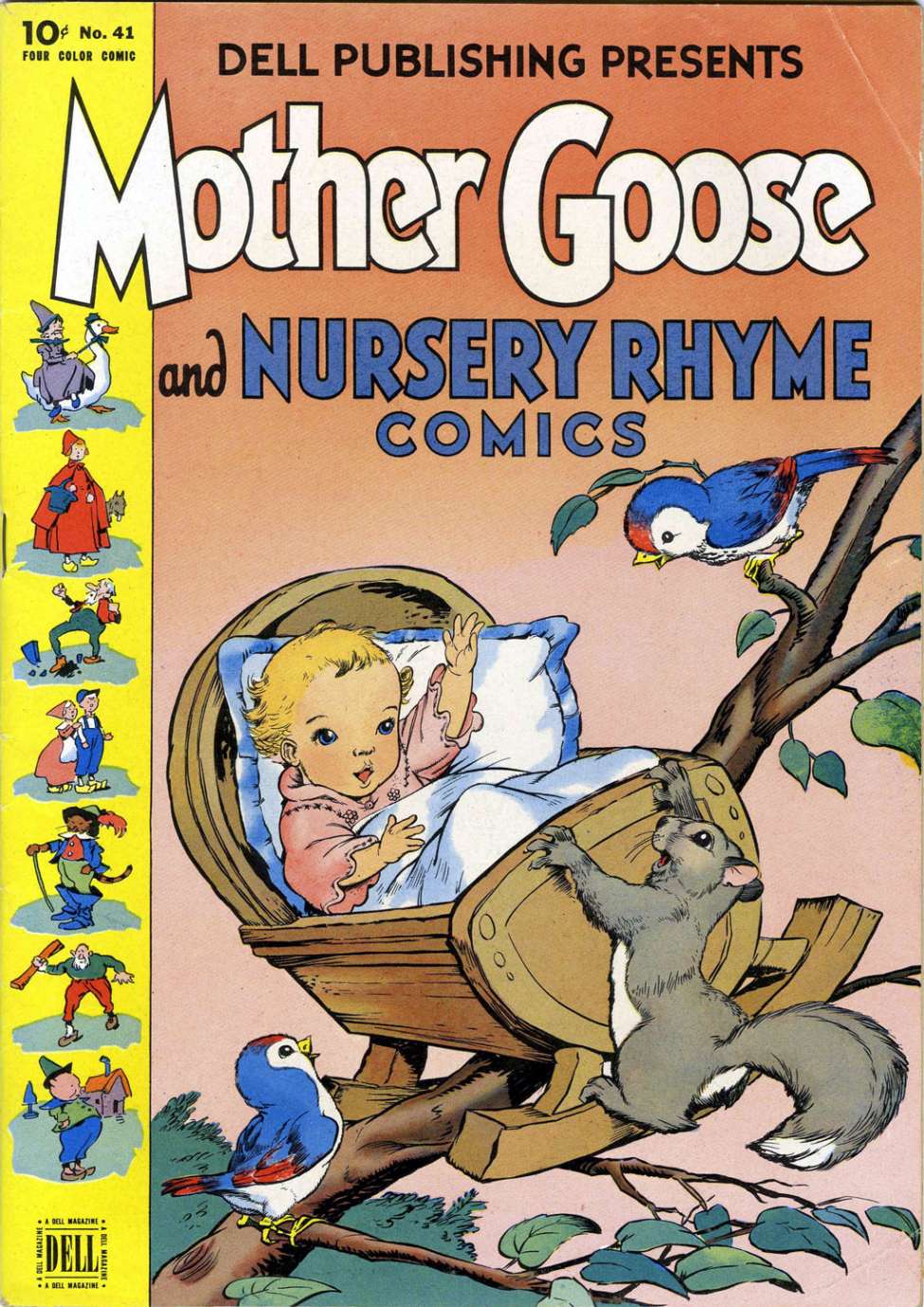 Book Cover For 0041 - Mother Goose and Nursery Rhyme Comics