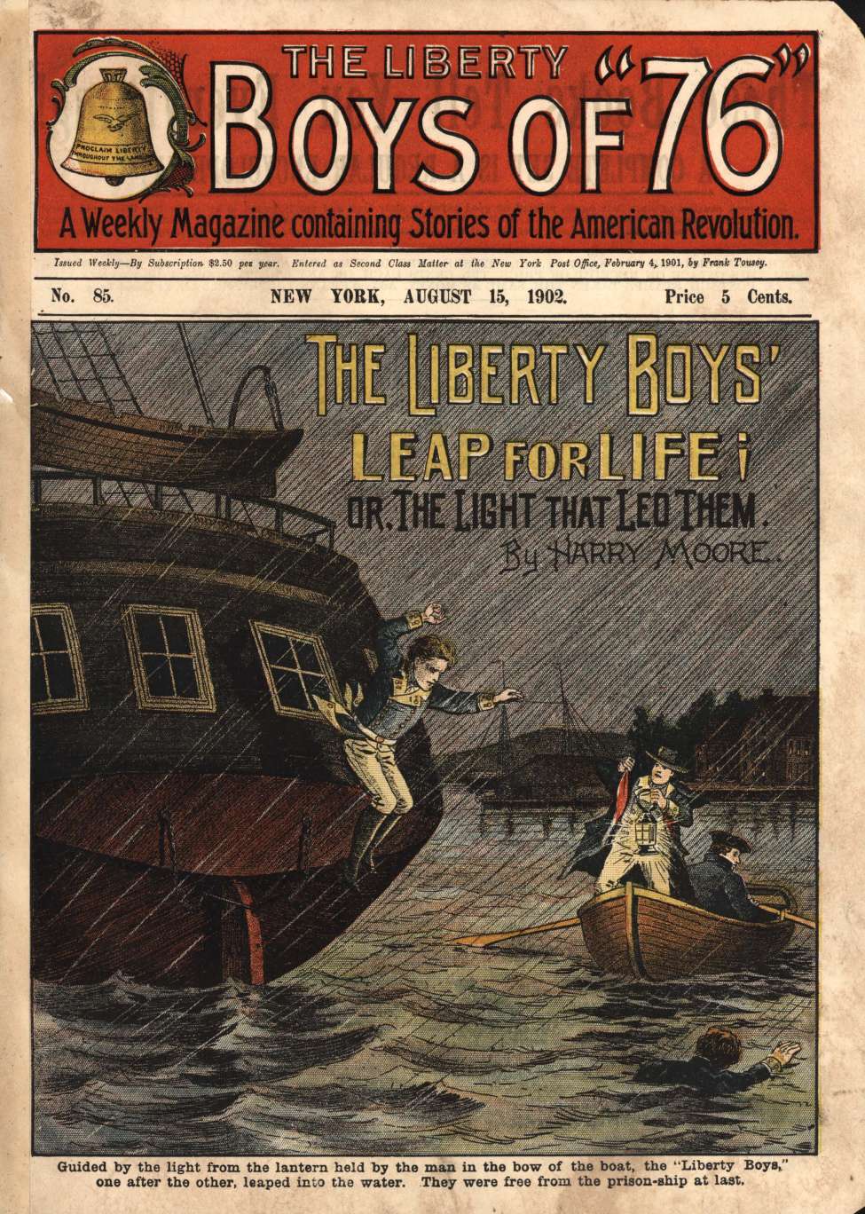 Book Cover For The Liberty Boys of 76 85 - The Liberty Boys' Leap for Life