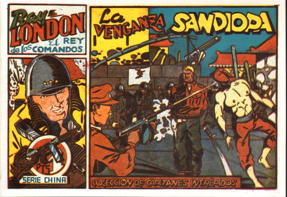 Comic Book Cover For Ray London 6 - La Venganza Sandiopa
