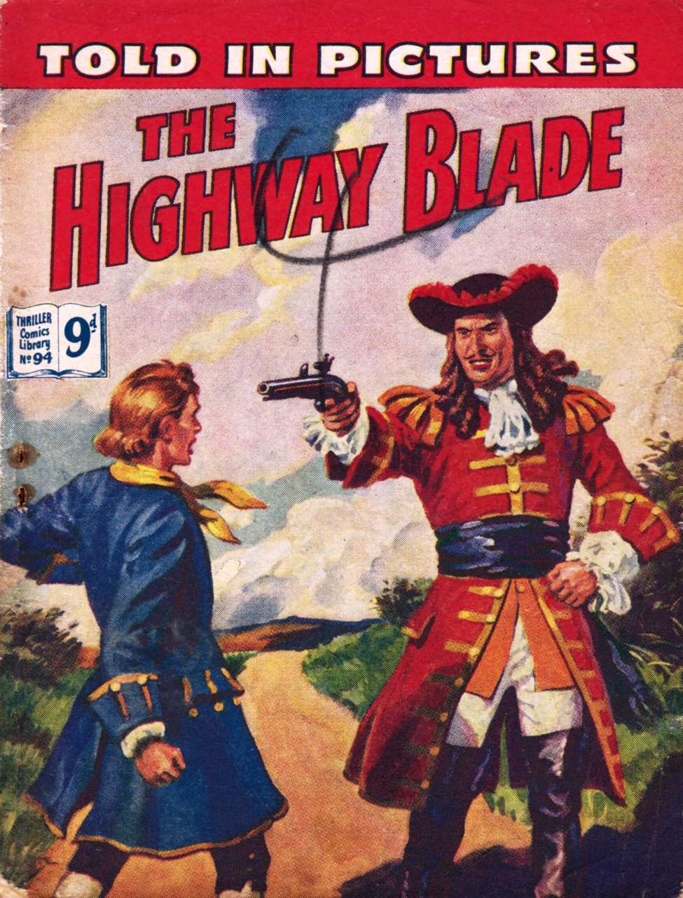 Book Cover For Thriller Comics Library 94 - The Highway Blade