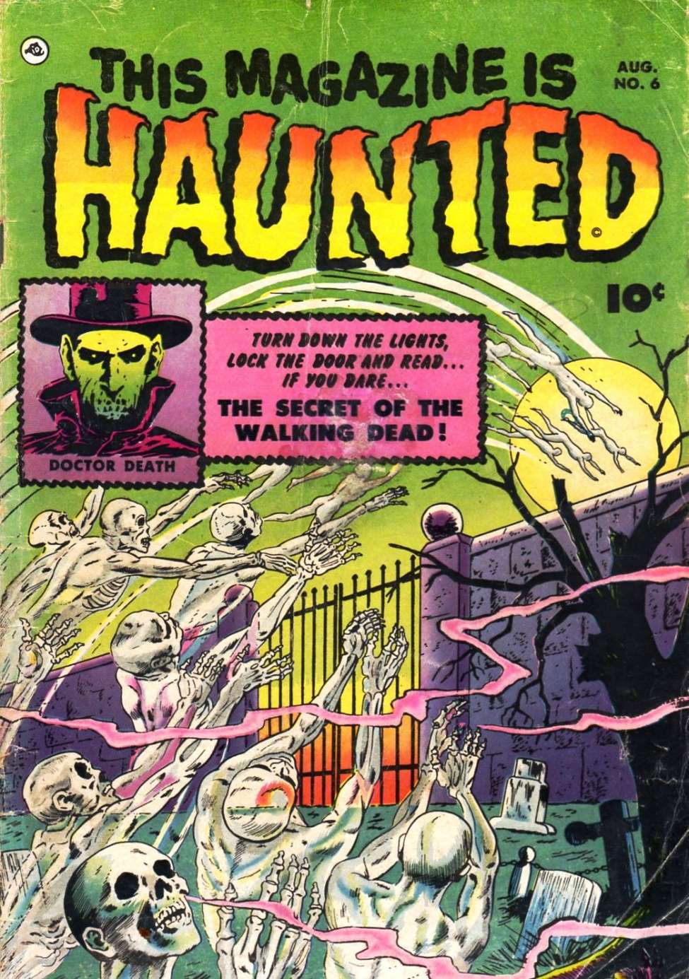 Comic Book Cover For This Magazine Is Haunted 6 - Version 1