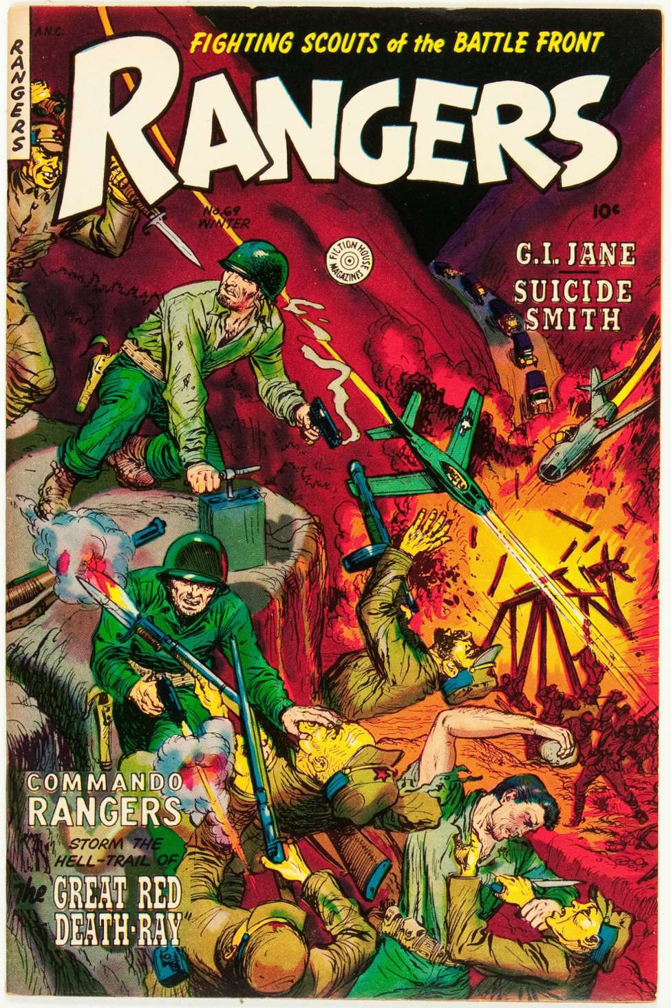 Comic Book Cover For Rangers Comics 69