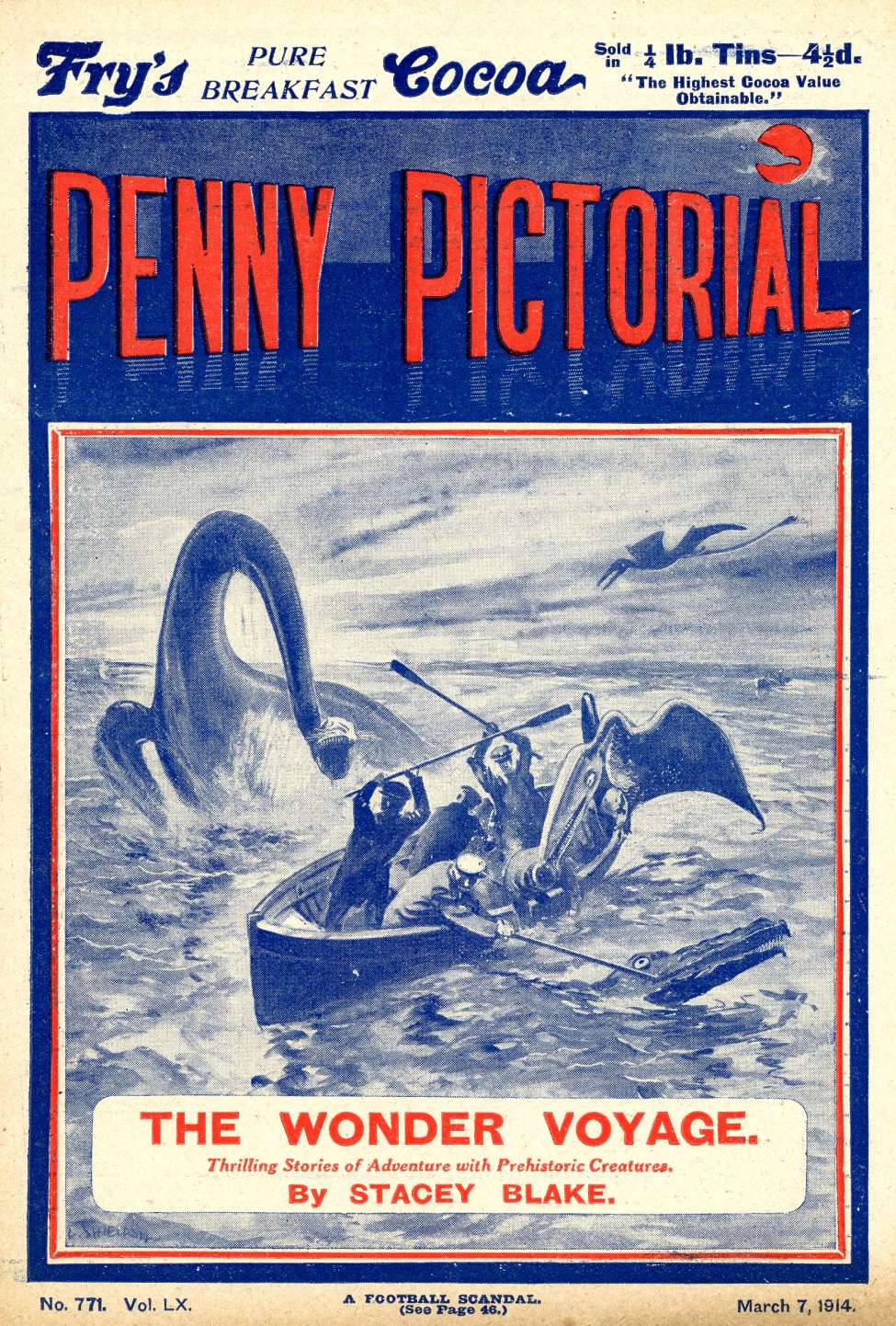 Book Cover For Penny Pictorial - The Wonder Voyage