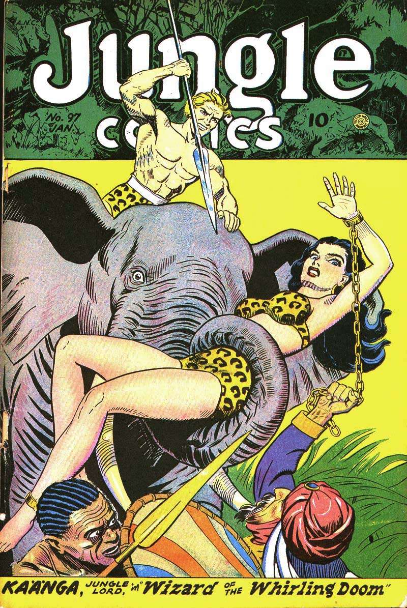 Book Cover For Jungle Comics 97 - Version 1