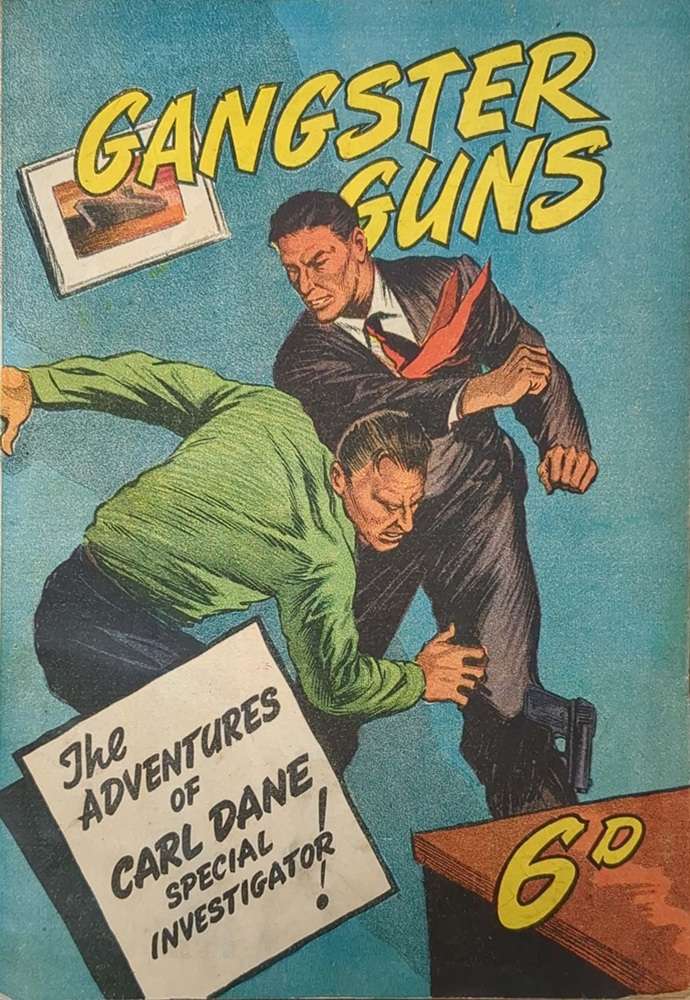 Book Cover For Carl Dane - Gangster Guns