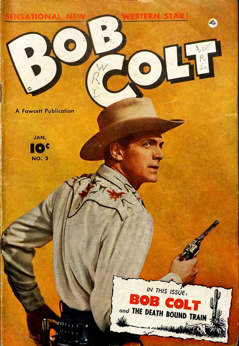 Comic Book Cover For Bob Colt 2