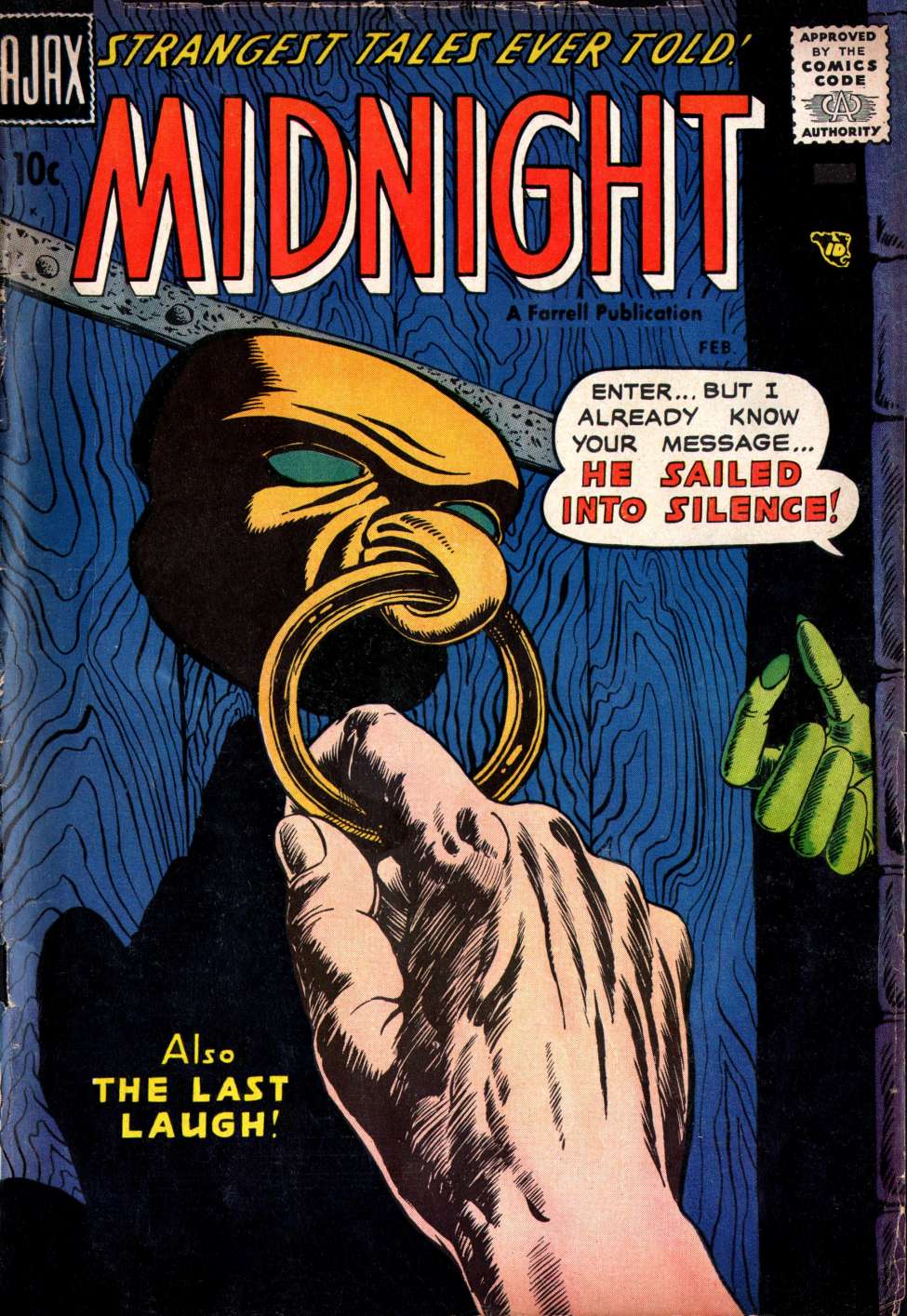 Comic Book Cover For Midnight 5 - Version 2