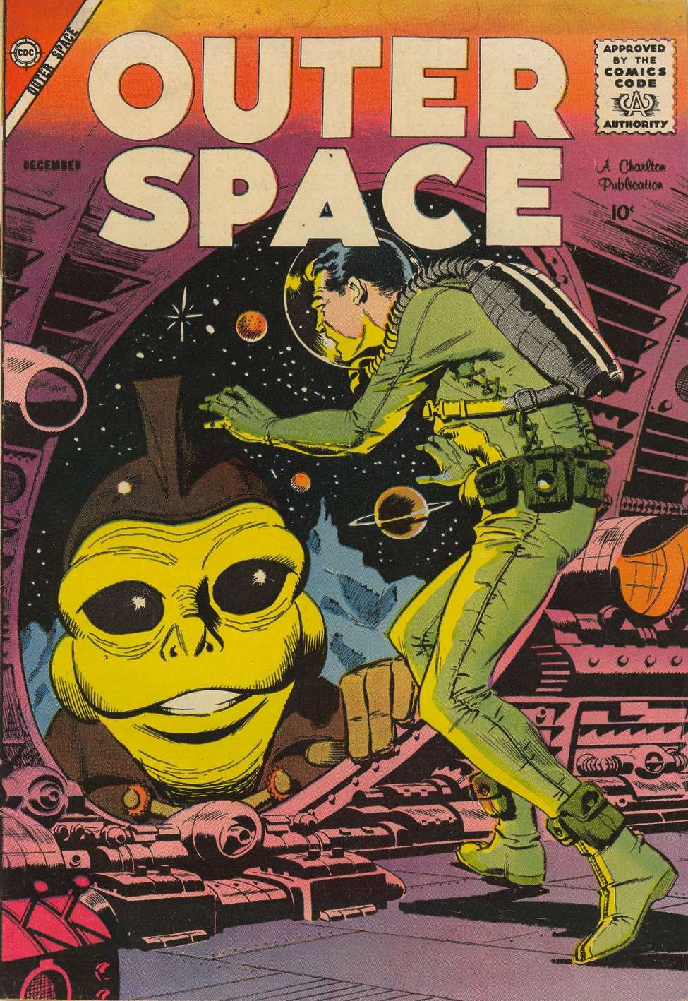 Comic Book Cover For Outer Space 20