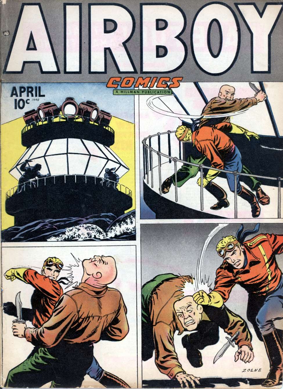 Comic Book Cover For Airboy Comics v5 3