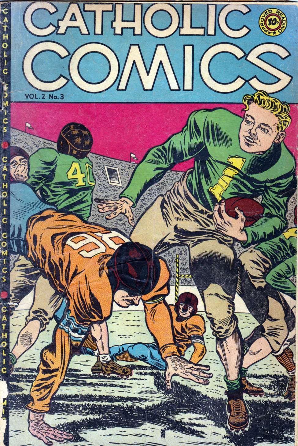 Comic Book Cover For Catholic Comics v2 3