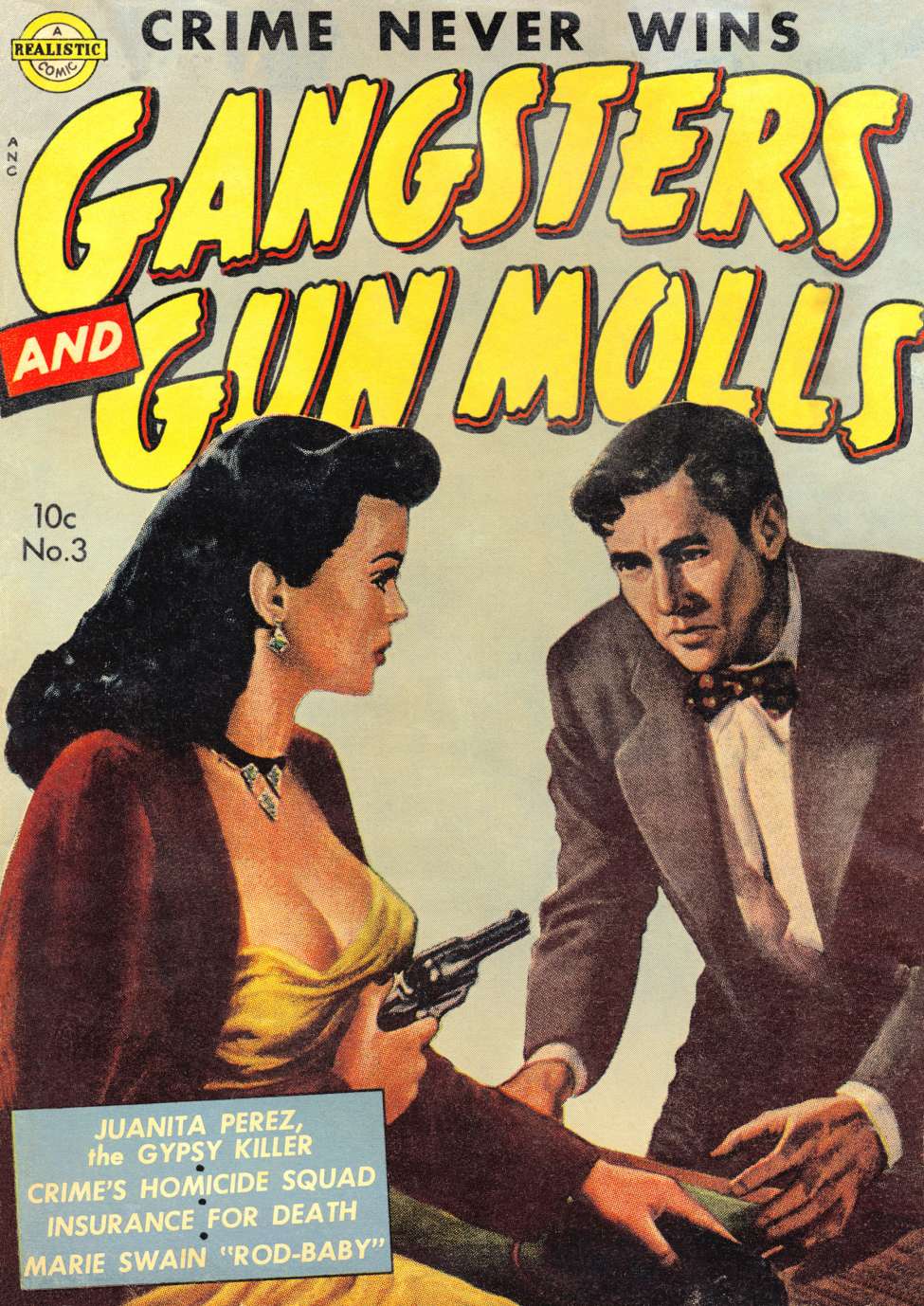 Comic Book Cover For Gangsters and Gunmolls 3