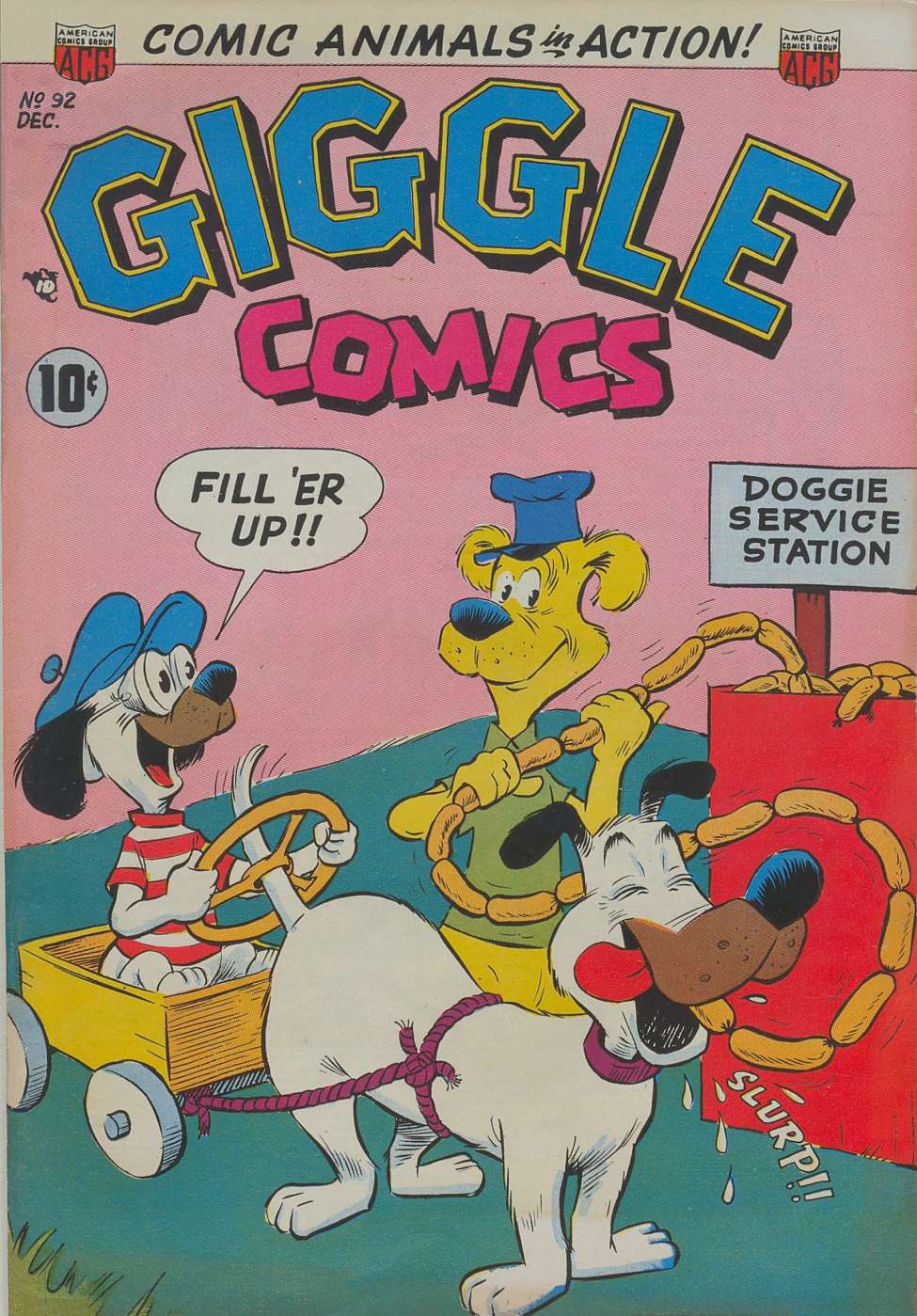 Book Cover For Giggle Comics 92