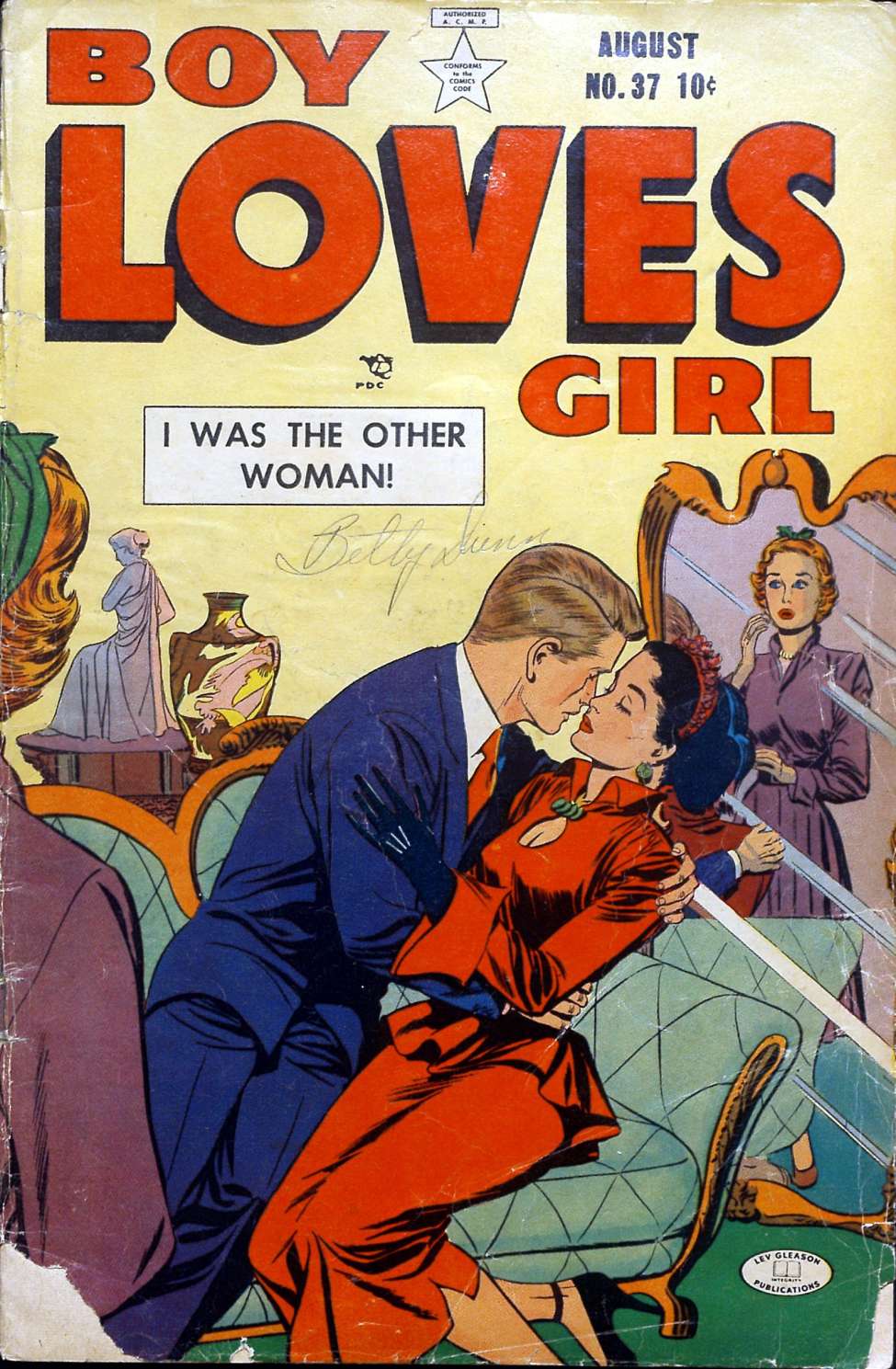 Comic Book Cover For Boy Loves Girl 37