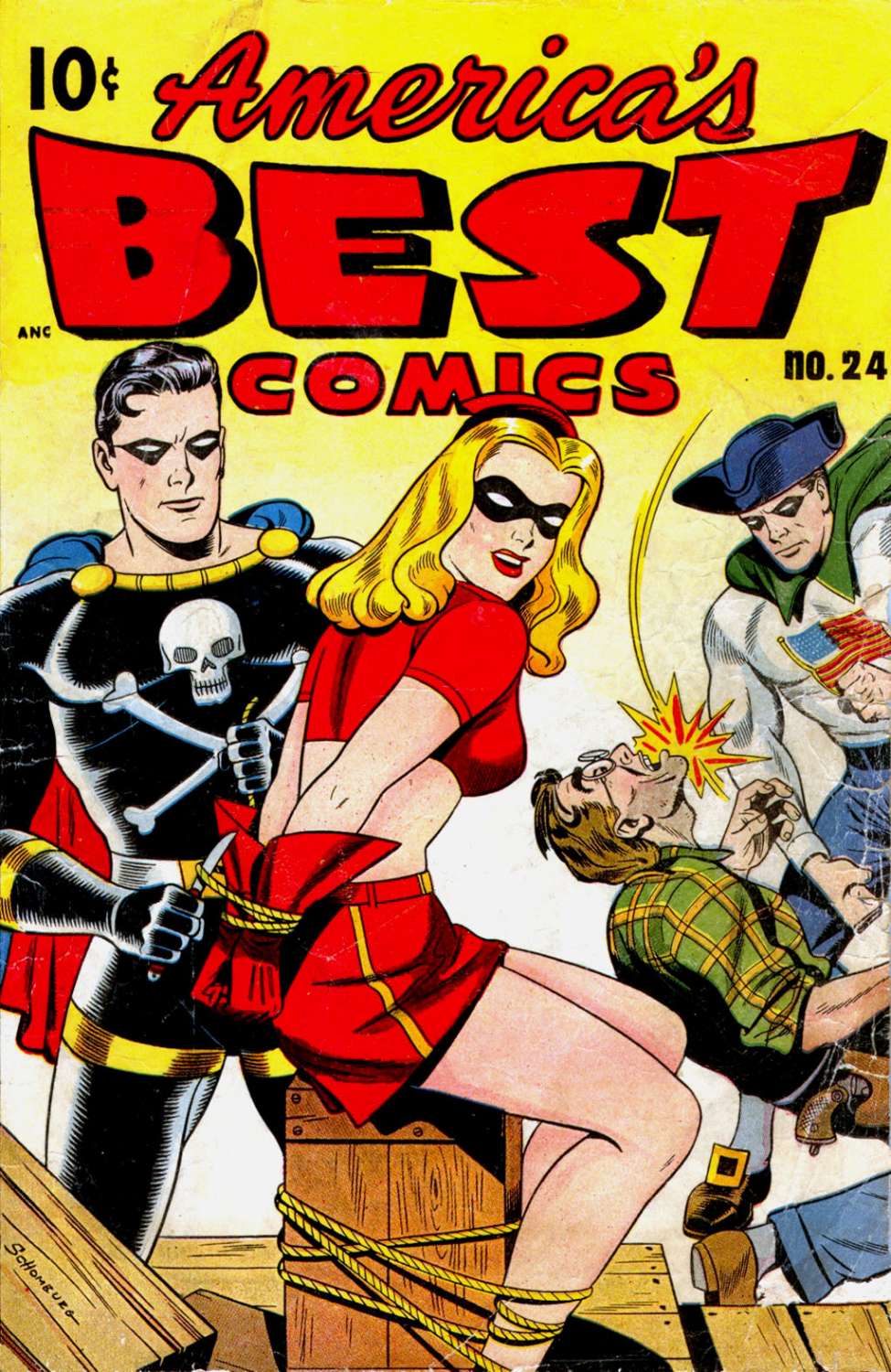 Comic Book Cover For America's Best Comics 24