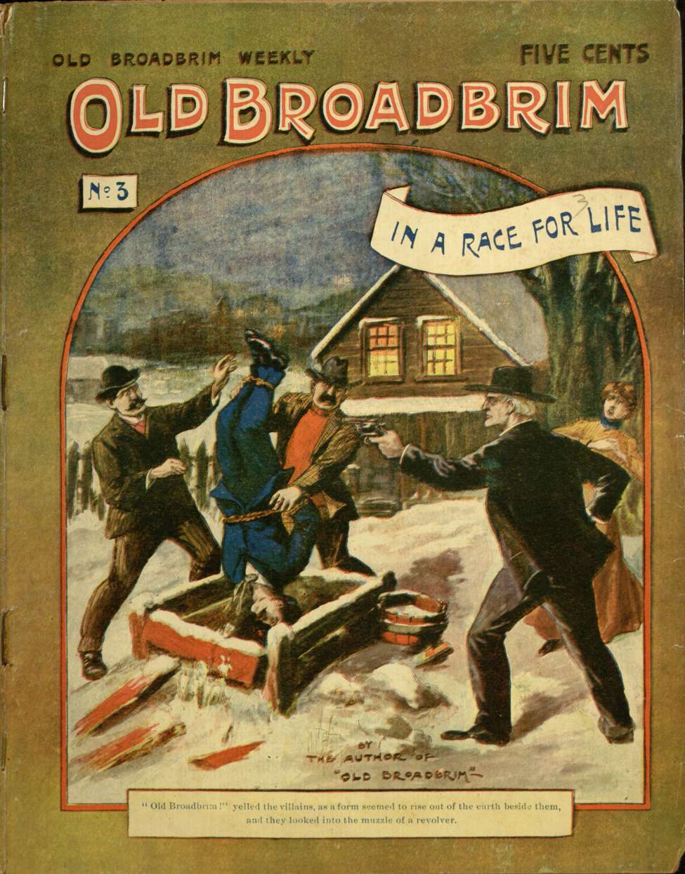 Book Cover For Old Broadbrim Weekly 3 - Old Broadbrim in a Race for Life