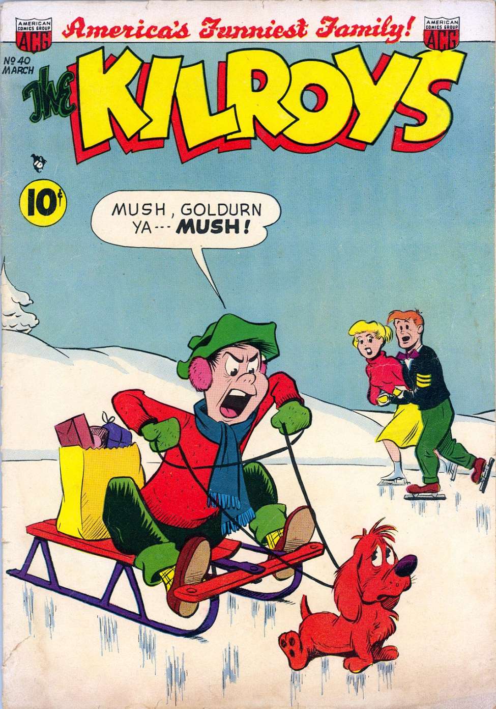 Comic Book Cover For The Kilroys 40