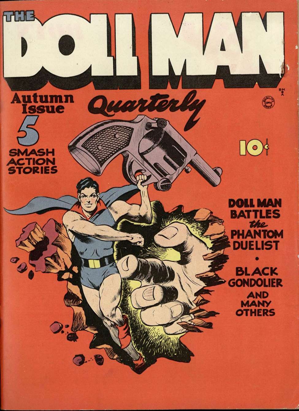 Comic Book Cover For Doll Man 1