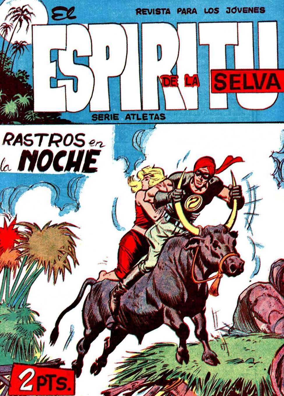 Comic Book Cover For El Espiritu De La Selva 48 - Rastros en La Noche