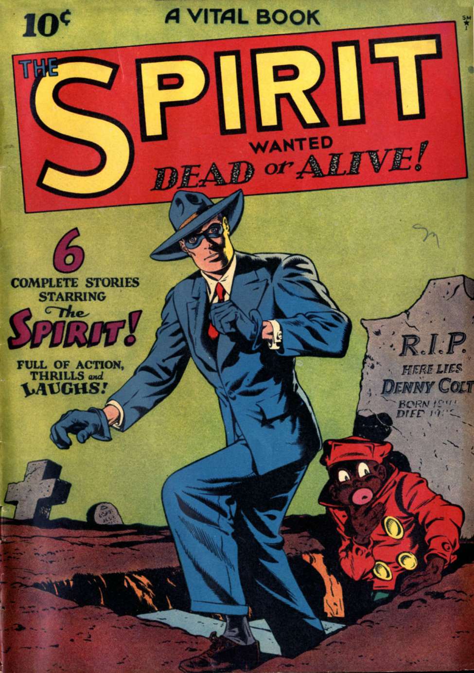 Comic Book Cover For The Spirit 1