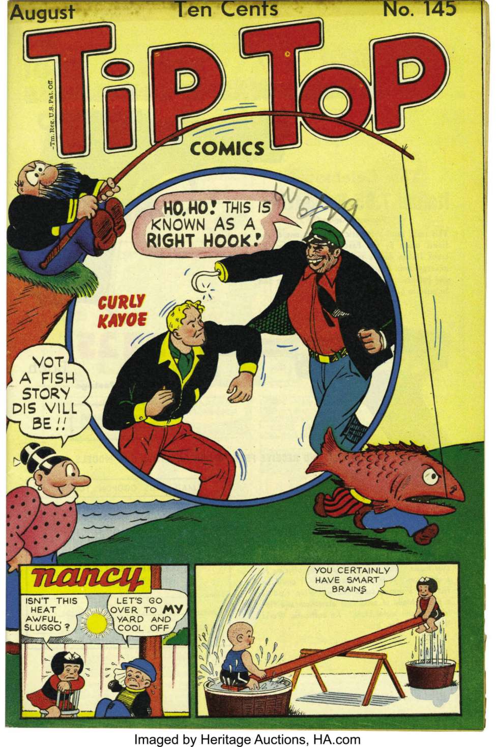 Comic Book Cover For Tip Top Comics 145