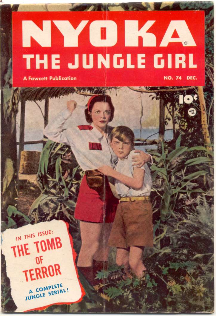 Comic Book Cover For Nyoka the Jungle Girl 74 - Version 1