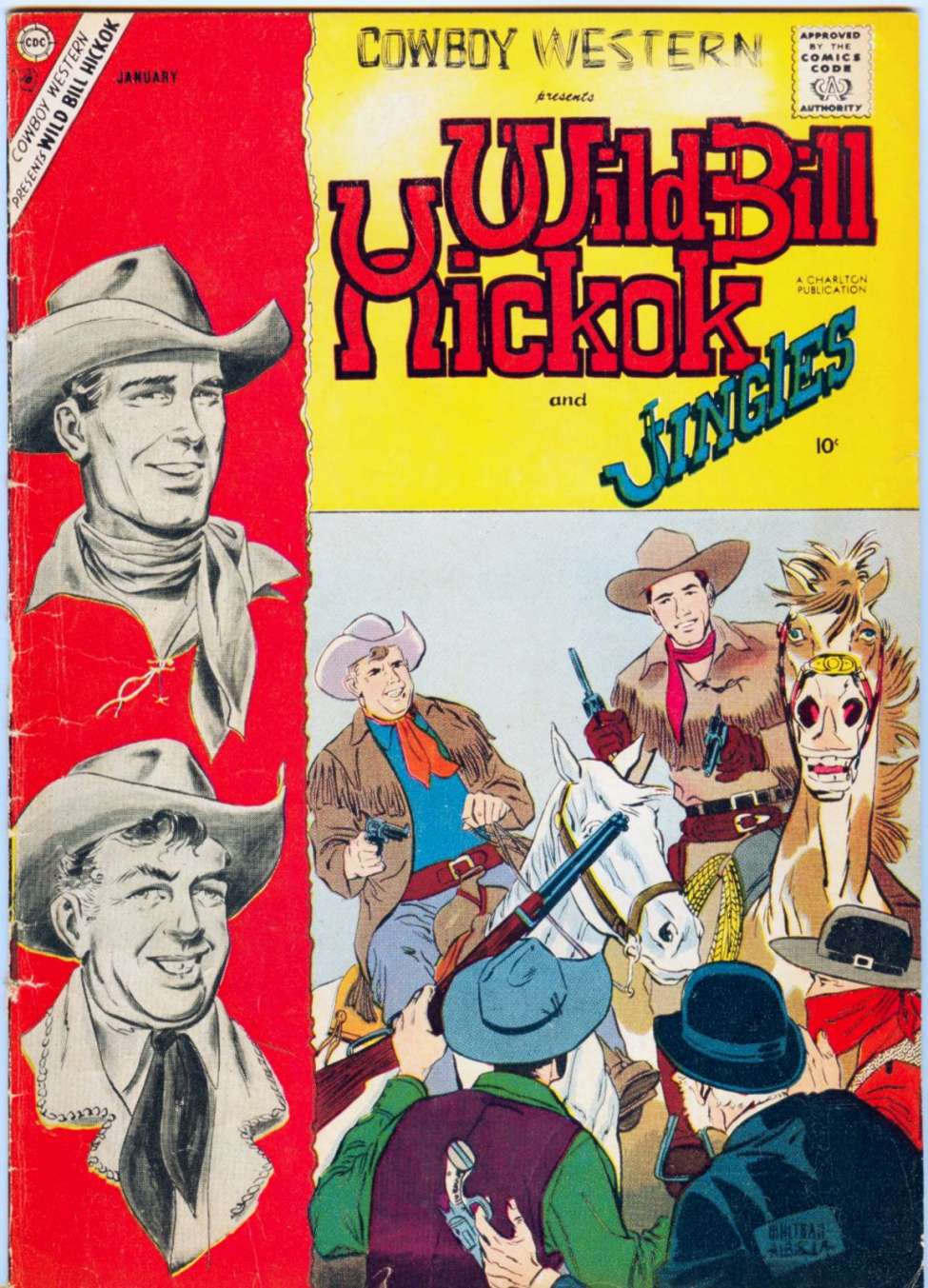 Comic Book Cover For Cowboy Western 66