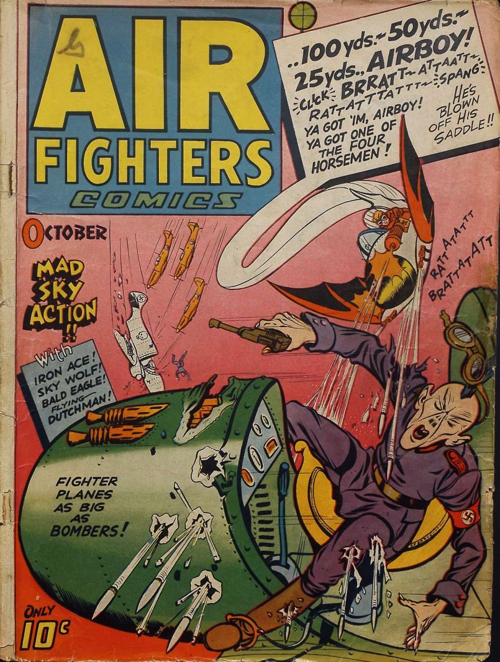 Comic Book Cover For Air Fighters Comics v2 1 (alt) - Version 2
