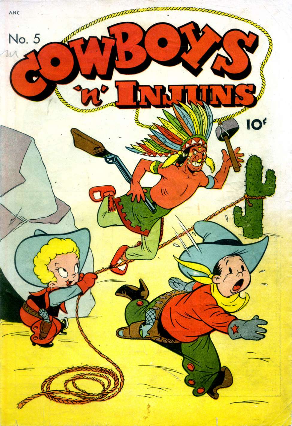 Book Cover For Cowboys 'N' Injuns 5