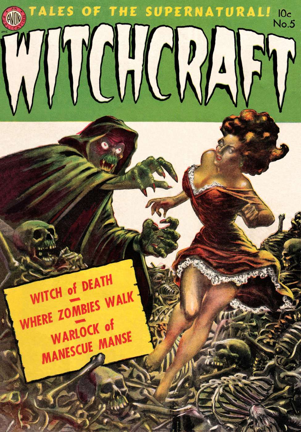 Comic Book Cover For Witchcraft 5