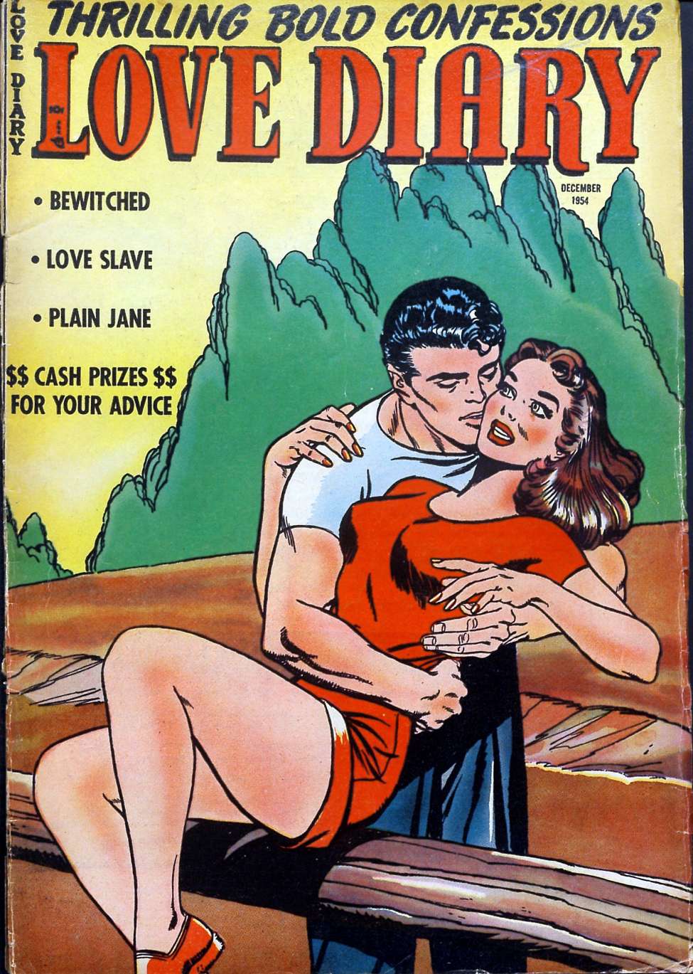Comic Book Cover For Love Diary 47