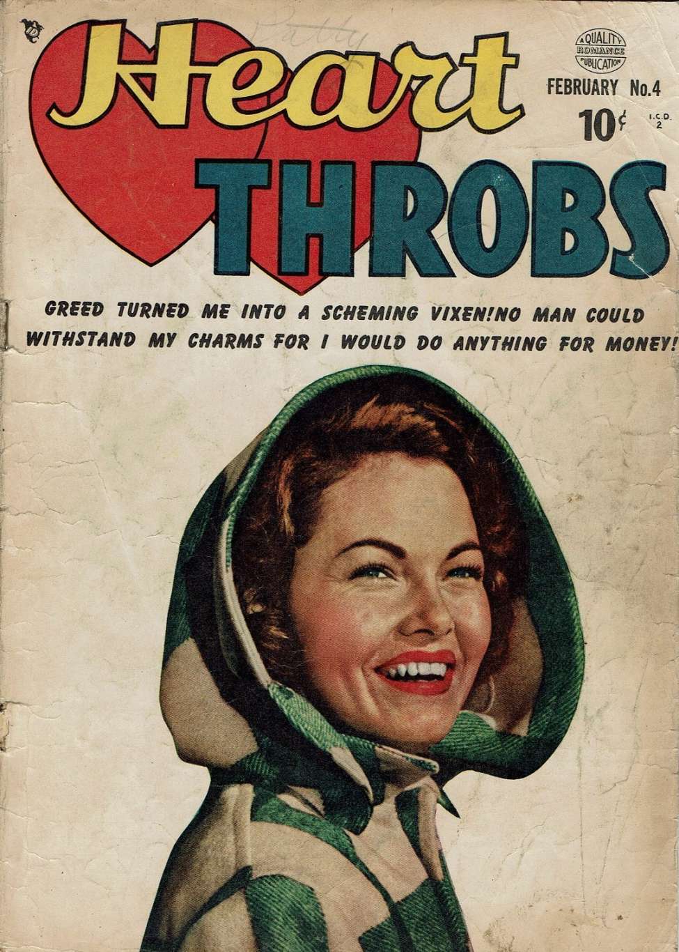 Book Cover For Heart Throbs 4