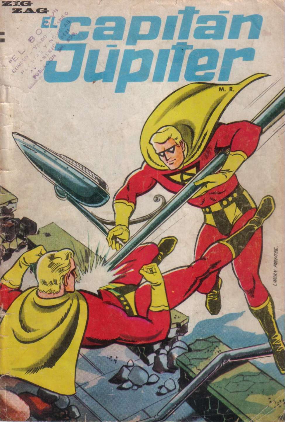 Comic Book Cover For El Capitán Júpiter 9