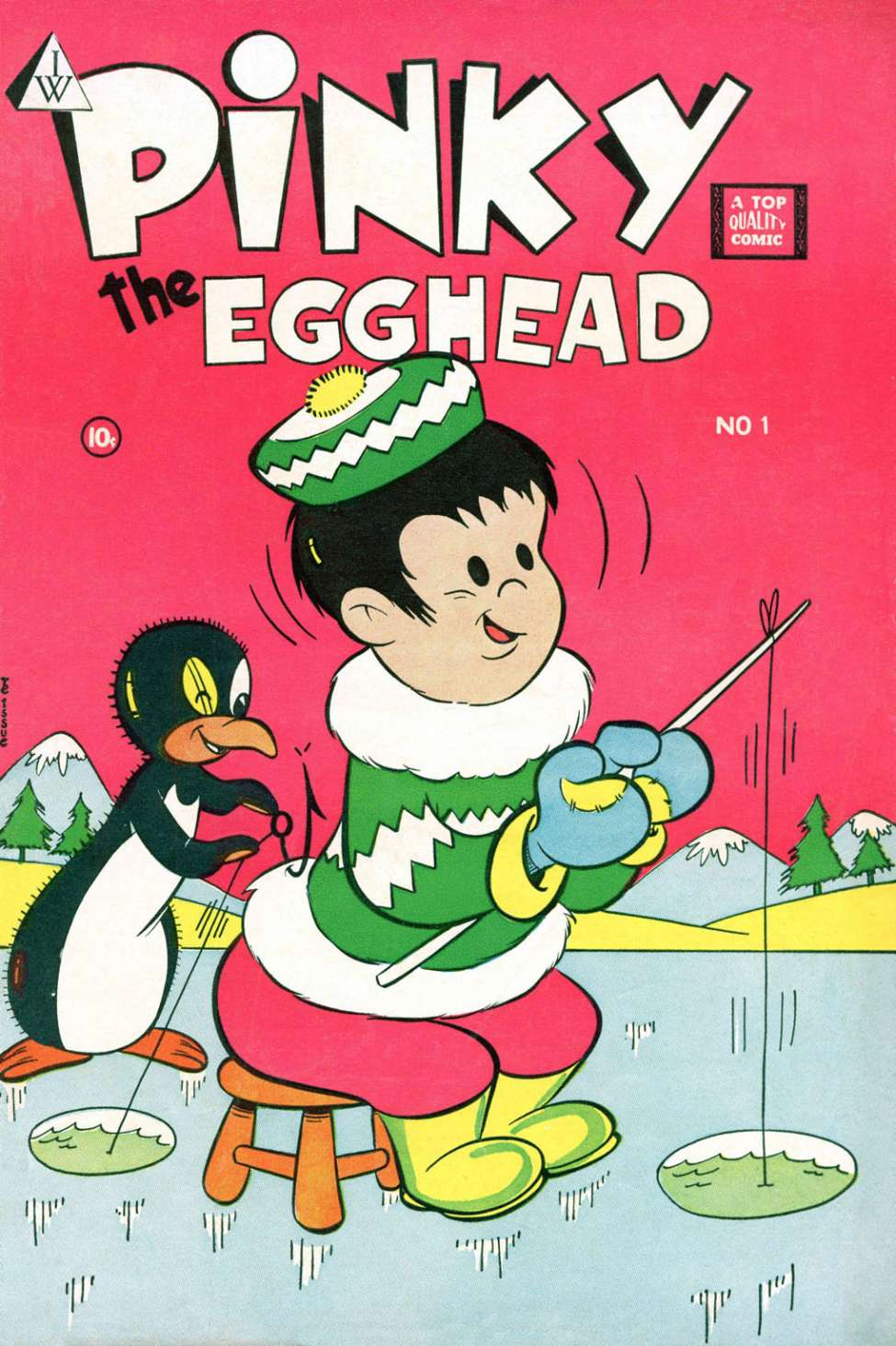Book Cover For Pinky the Egghead 1 - Version 2
