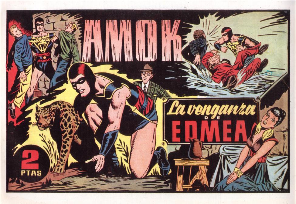 Comic Book Cover For Amok 2 - La Venganza de Edmea