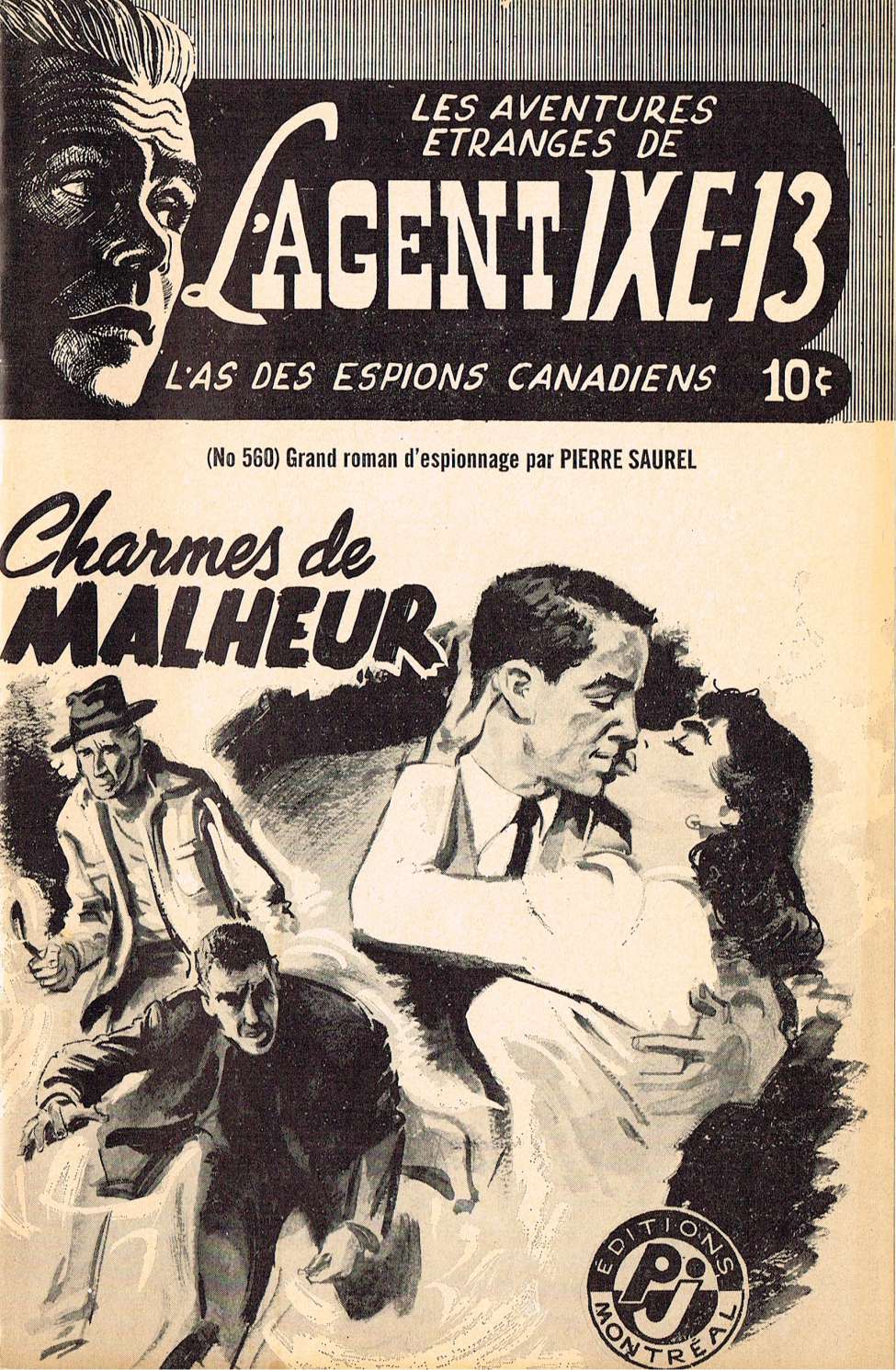 Book Cover For L'Agent IXE-13 v2 560 - Charmes de malheur