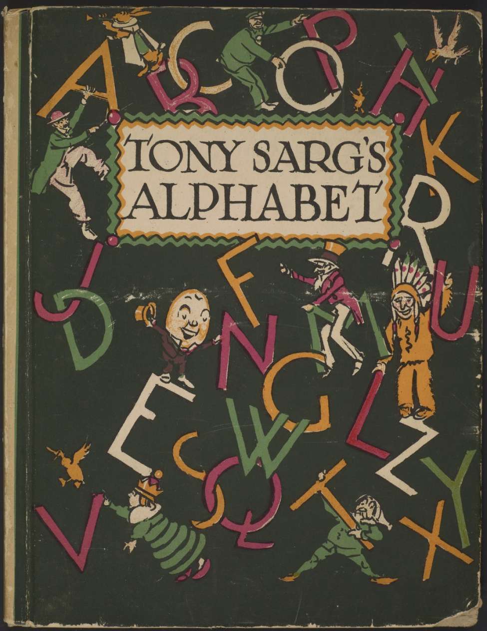 Book Cover For Tony Sarg's Alphabet