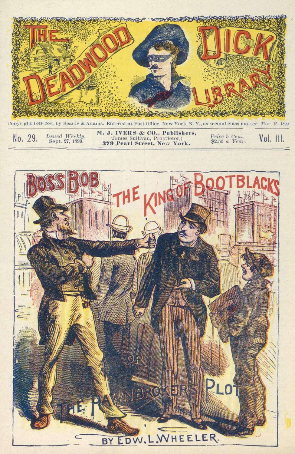 Book Cover For Deadwood Dick Library v2 29 - Boss Bob, the King of Bootblacks