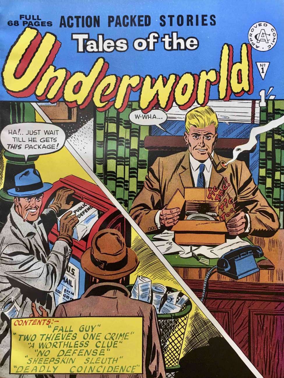 Book Cover For Tales of the Underworld 1