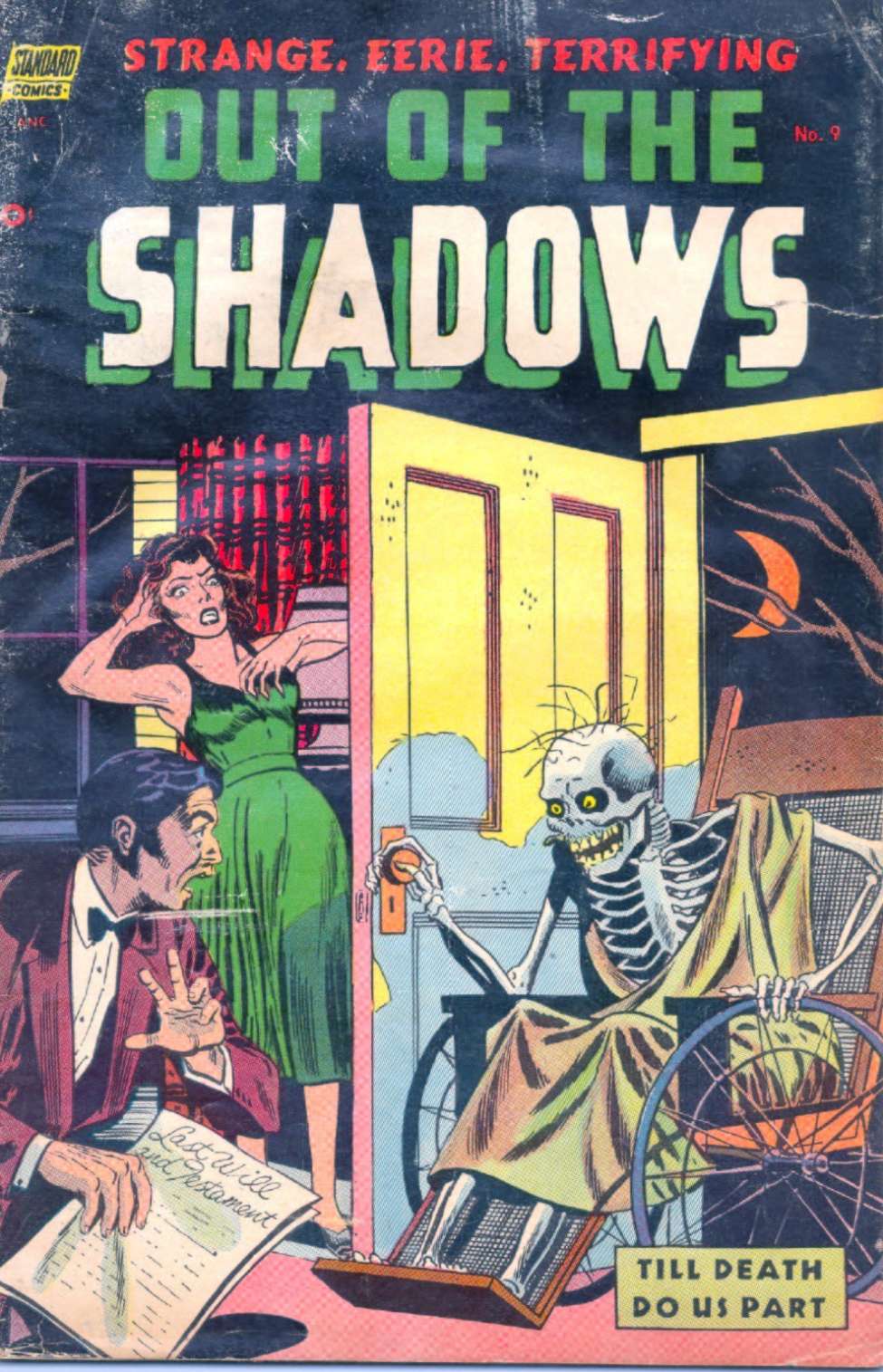 Comic Book Cover For Out of the Shadows 9