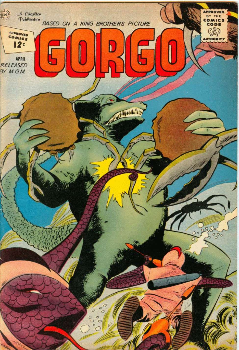 Comic Book Cover For Gorgo 6