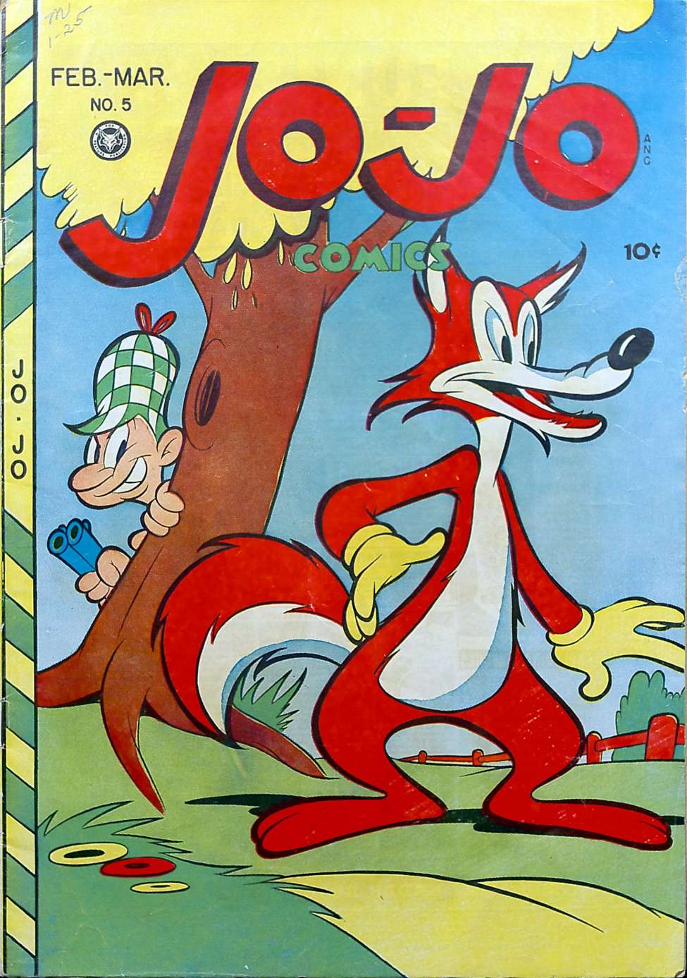 Book Cover For Jo-Jo Comics 5