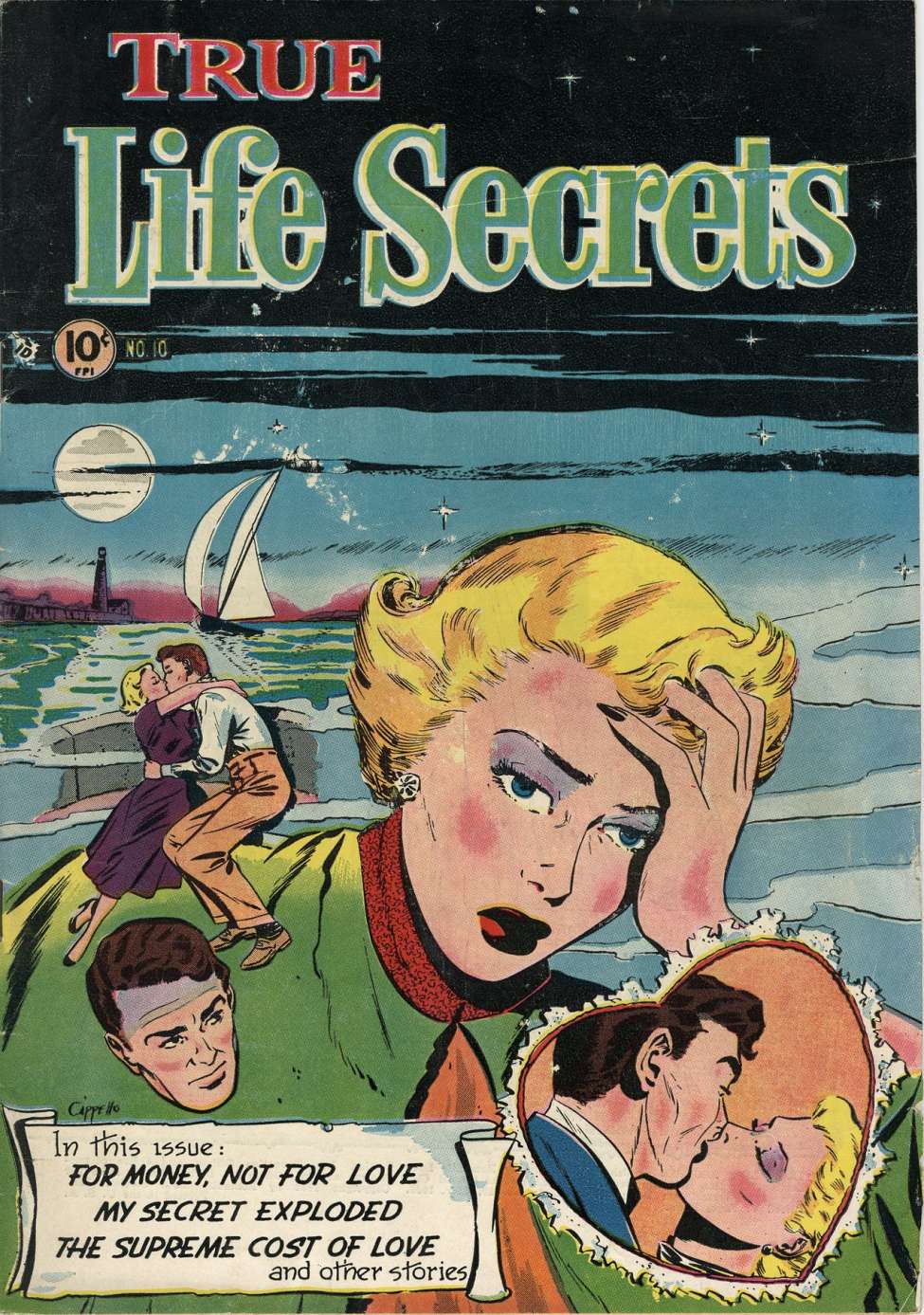 Comic Book Cover For True Life Secrets 10