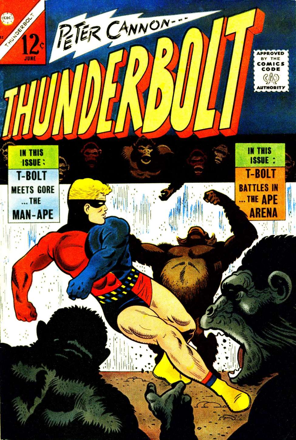 Comic Book Cover For Thunderbolt 52