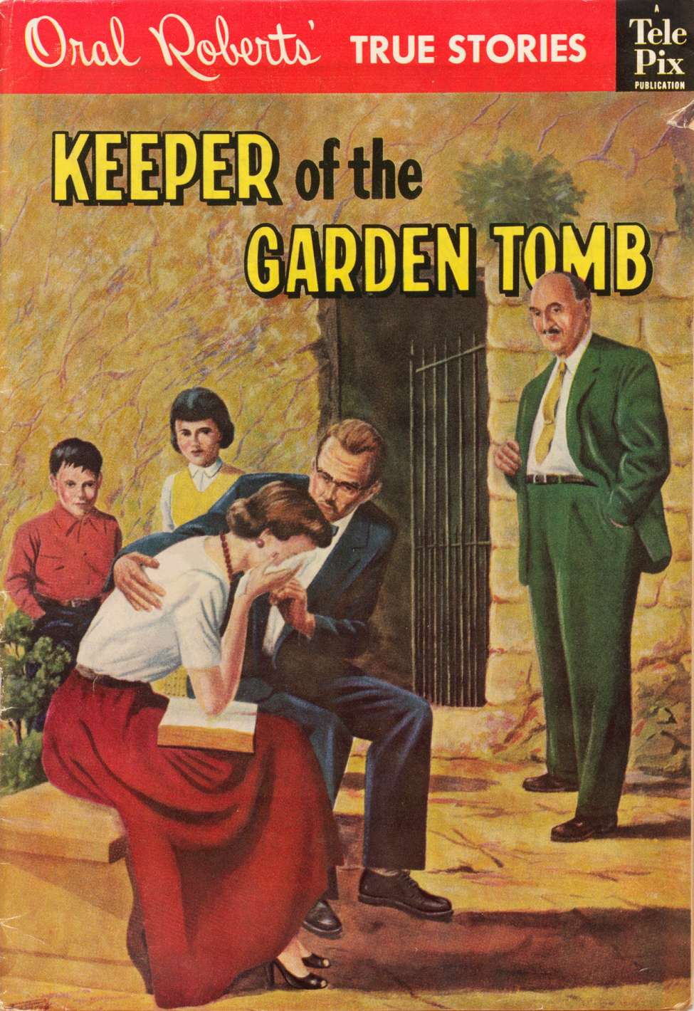 Comic Book Cover For Oral Roberts' True Stories 108 - Keeper of the Garden Tomb