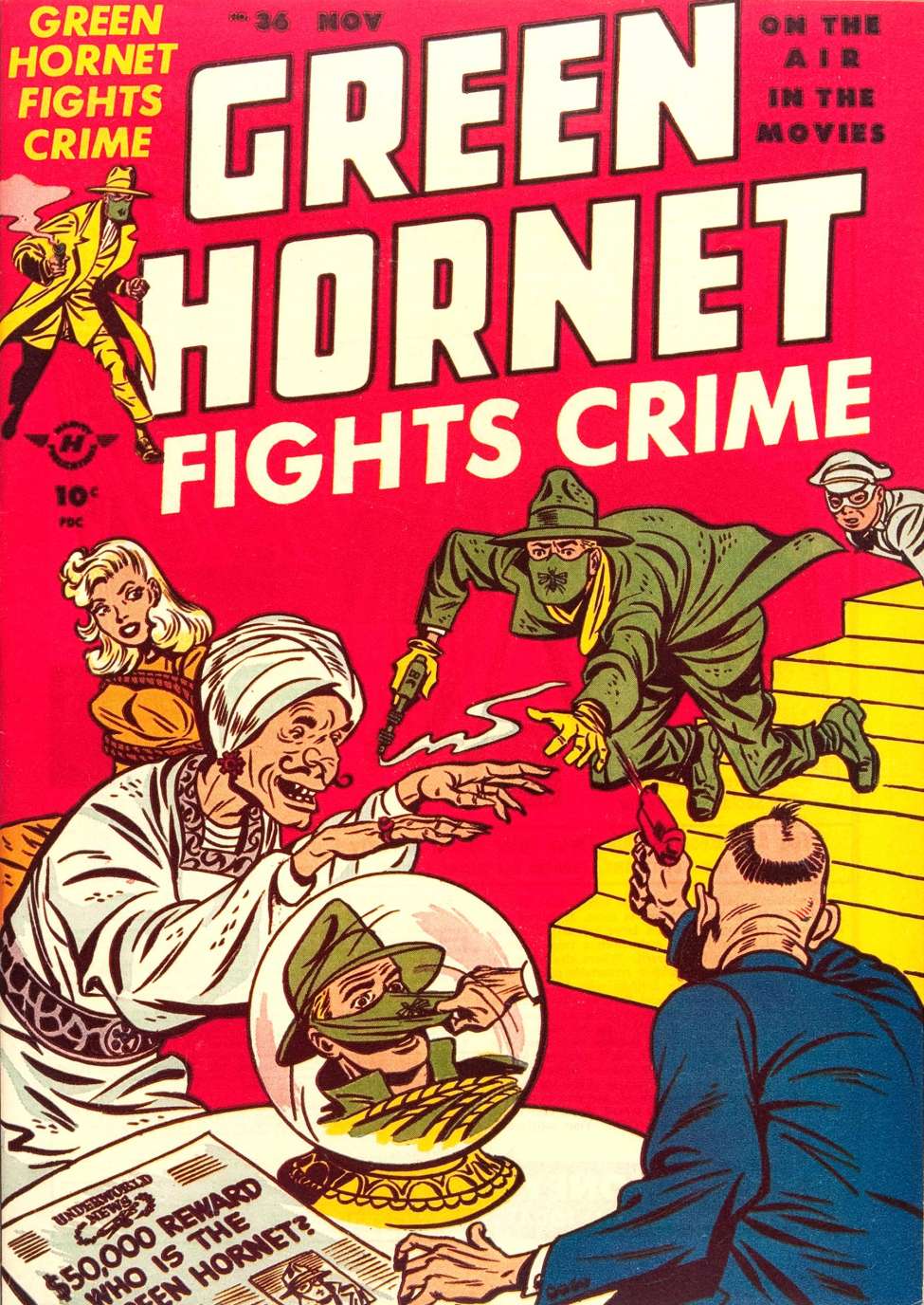 Comic Book Cover For Green Hornet Comics 36