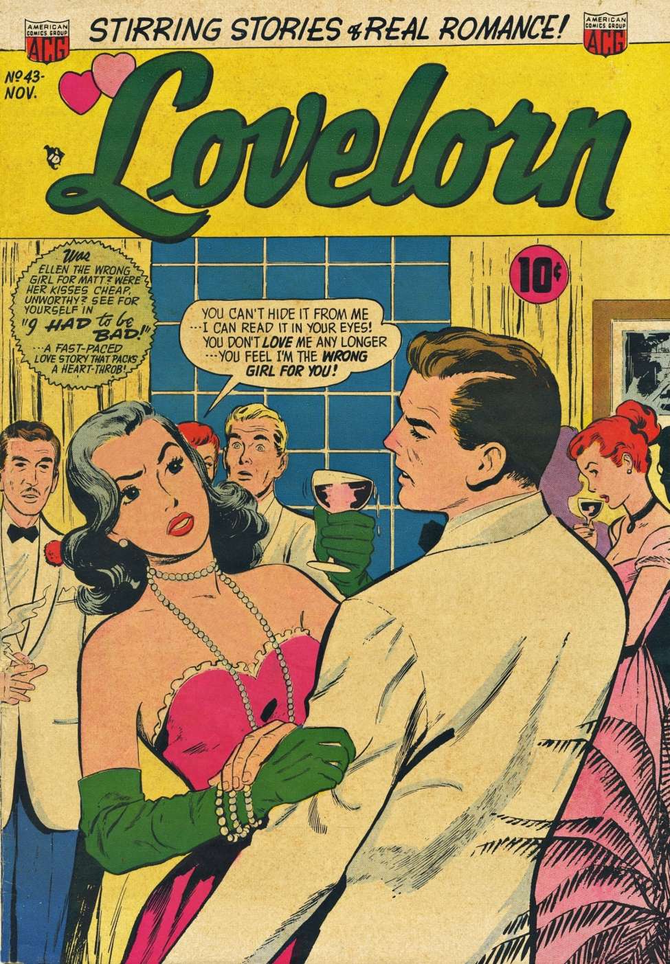 Comic Book Cover For Lovelorn 43