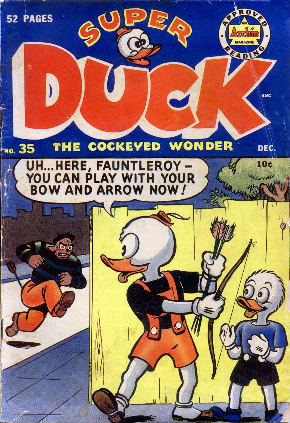 Comic Book Cover For Super Duck 35