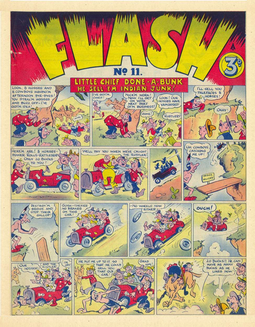 Comic Book Cover For Flash 11