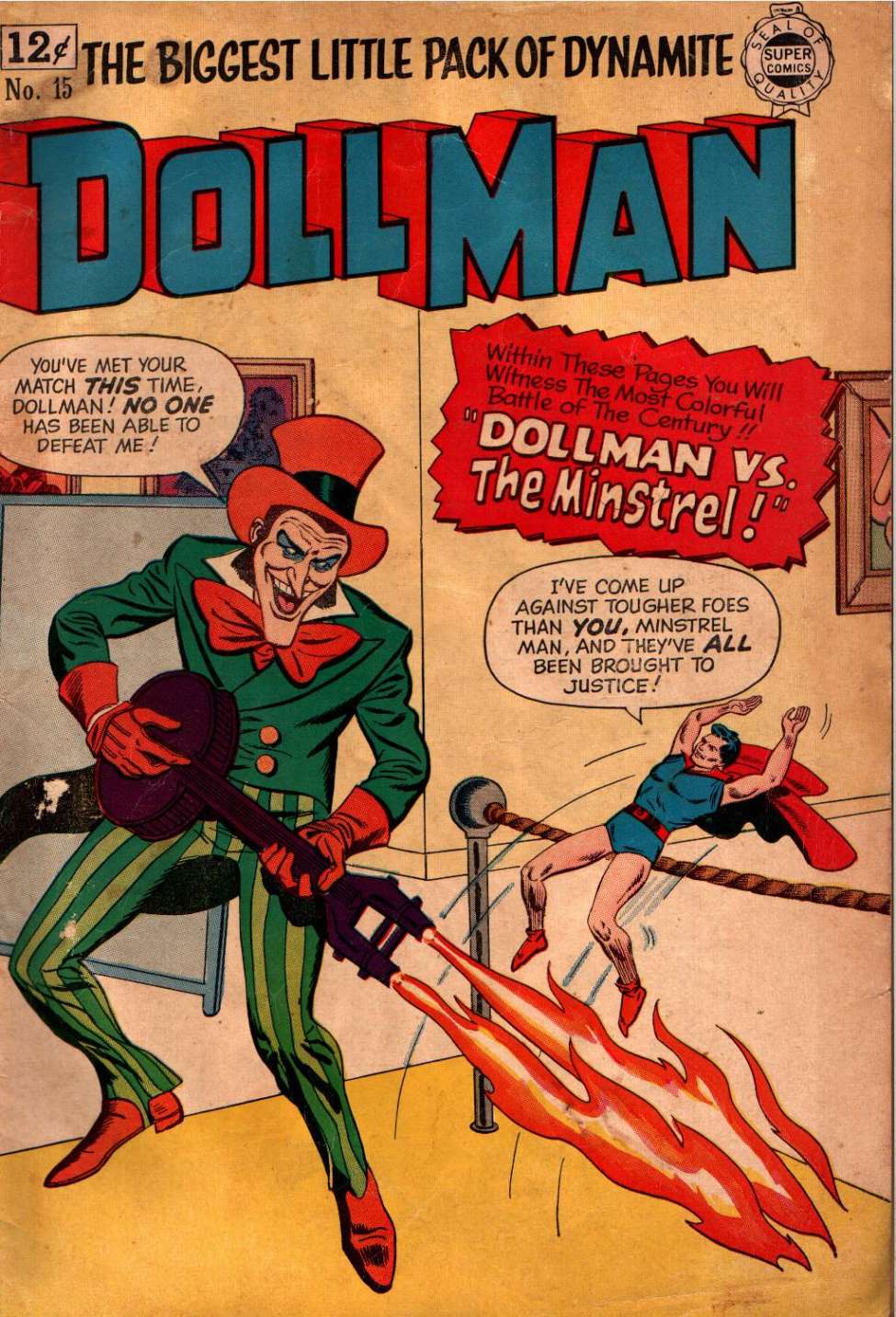 Book Cover For Doll Man 15