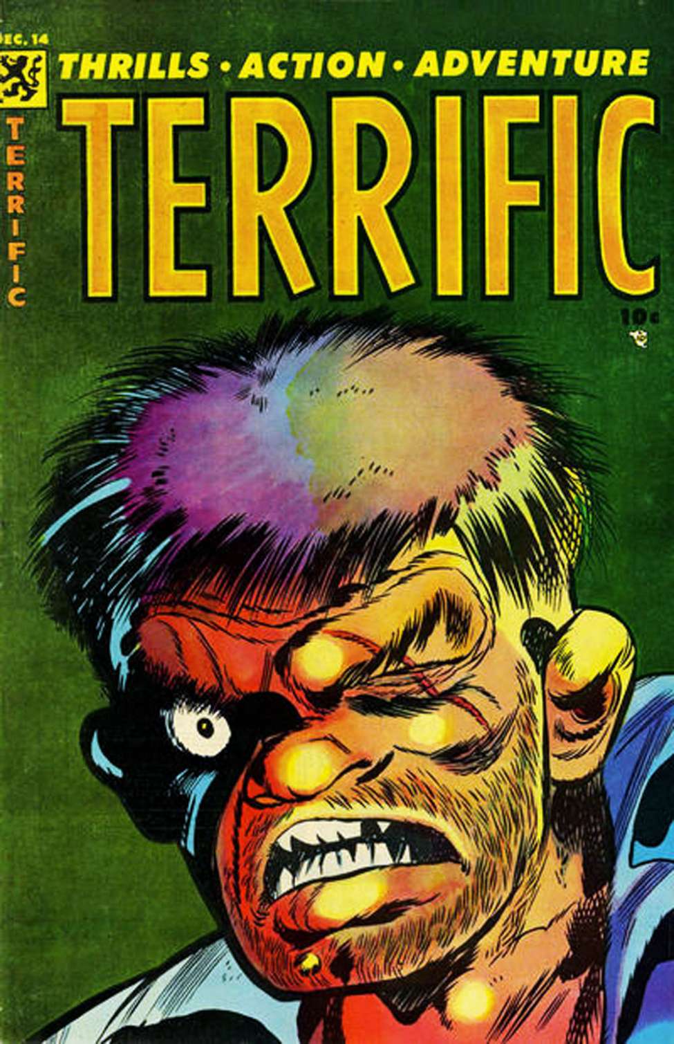 Comic Book Cover For Terrific 14